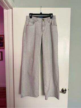 DEMOCRACY Light Gray Wide-Leg Women’s Jeans